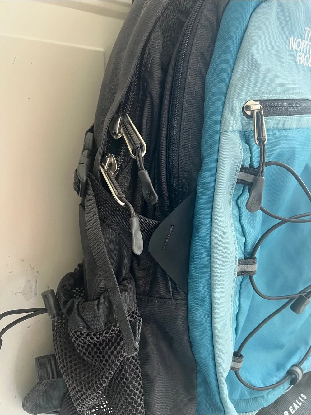 The North Face Borealis Light Blue and Teal Backpack